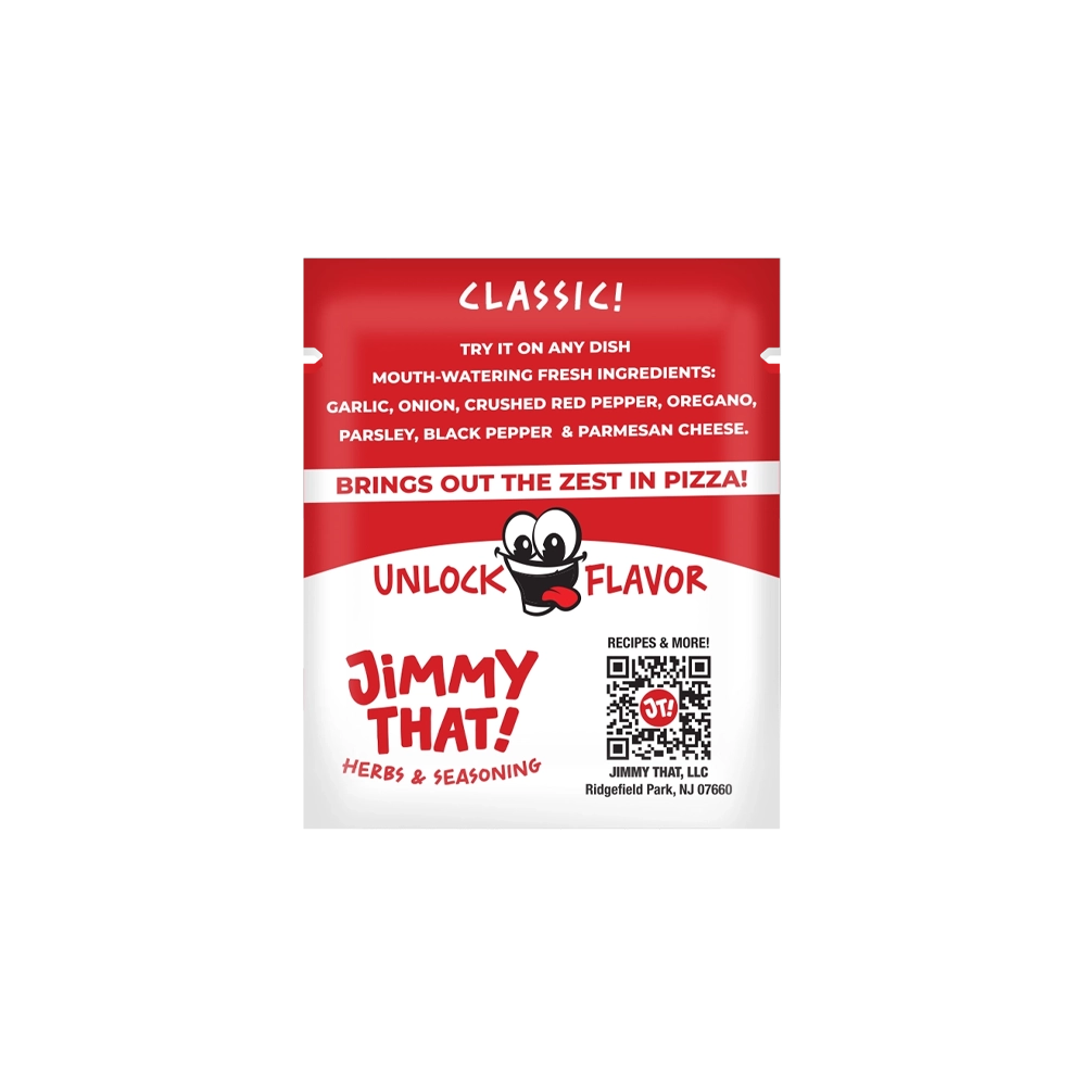 Jimmy That! Classic Single Serve Packets Case